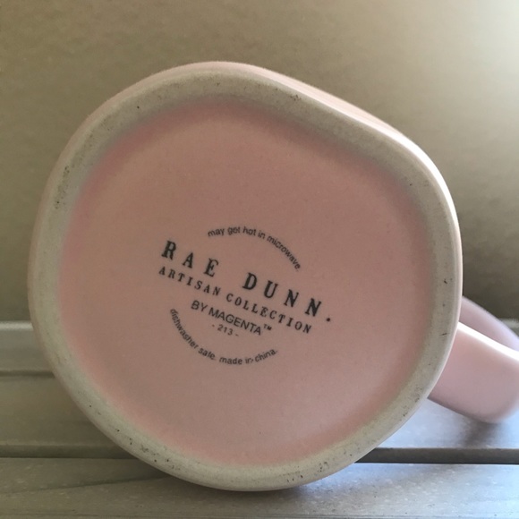 Sold ❌New Rae Dunn Cat Lover Coffee Mug Pink - Picture 4 of 6